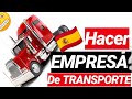 🚚Ser CHOFER o CREAR EMPRESA de transporte? 🇪🇦España - How to Start a TRUCK COMPANY in Spain? 🚚