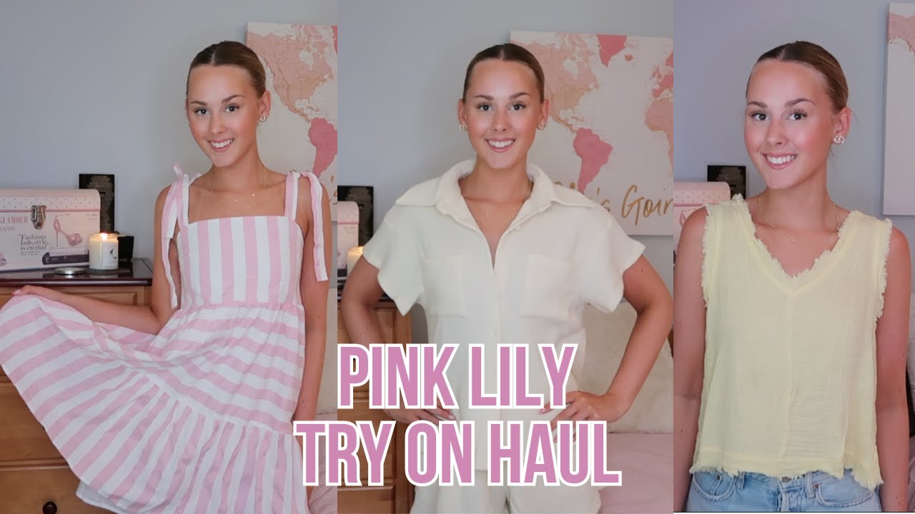 Pink Lily Try On Haul YouTube Pink Lily Try On Haul YouTube