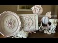 Romantic victorian shabby chic creations using a 2024 spring collection lattice rose