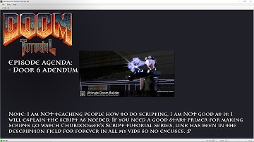 Doors 6 addendum - Ultimate Doom Builder with the Lazygamer