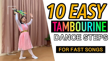 10 Easy Tambourine Dance Steps pt. 4