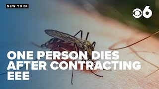 One person in NY has died after contracting Eastern Equine Encephalitis