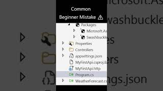 Swagger 404? You're Doing This Wrong #aspnetcore #webapi #dotnet