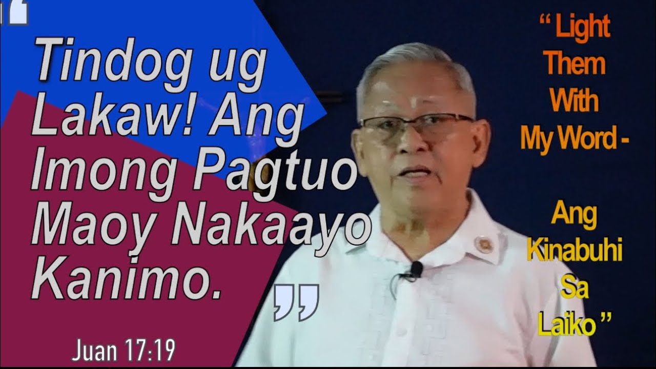 Lukas 17:11-19 “Jesus! Magtutudlo! Kaluy-i Intawon Kami” v13b