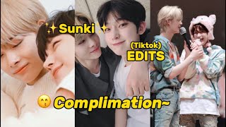 Sunki tiktok edits ~complimation~ cute/funny to sad (sunoo and niki friendship)