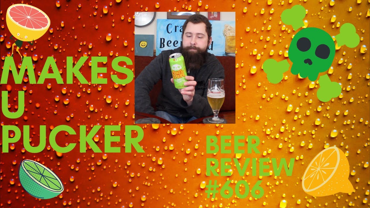 BEER REVIEW 606 SOUR OR TART? YOU DECIDE! MAKES U PUCKER AMSTERDAM