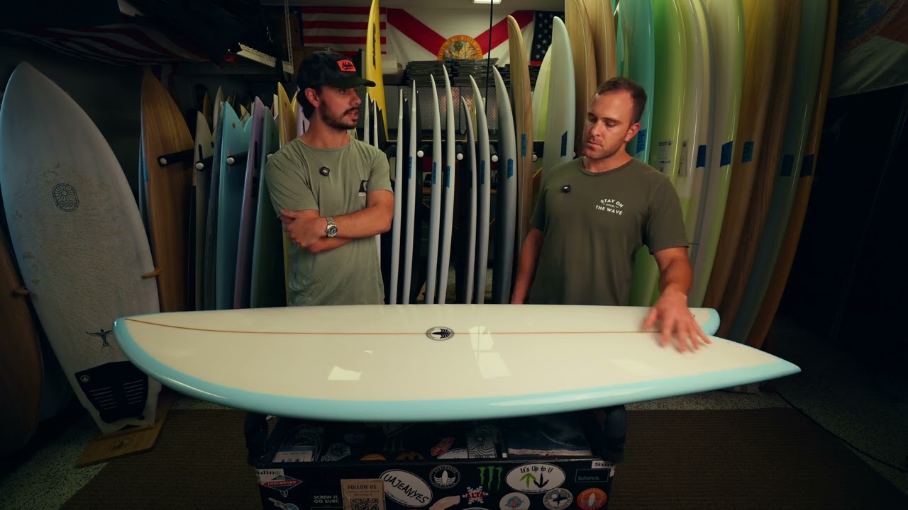 Twin Fin Fish Surfboard – The Finlet | Surfboard Trading Co.