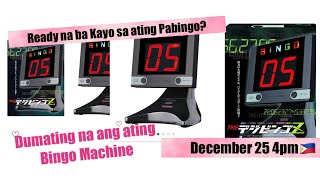 Bingo Machine for our PaBingo