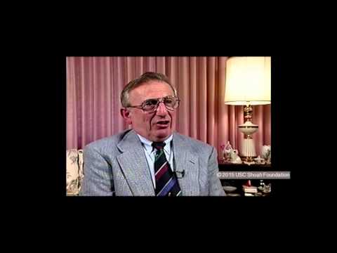 Holocaust Survivor Describes the Deterioration of Jewish Livelihood under the Nazi Regime