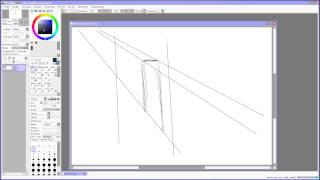 Paint Tool SAI Tutorial - Straight Lines And Colorize Layer Paint Tool SAI Tutorial - Straight Lines And Colorize Layer
