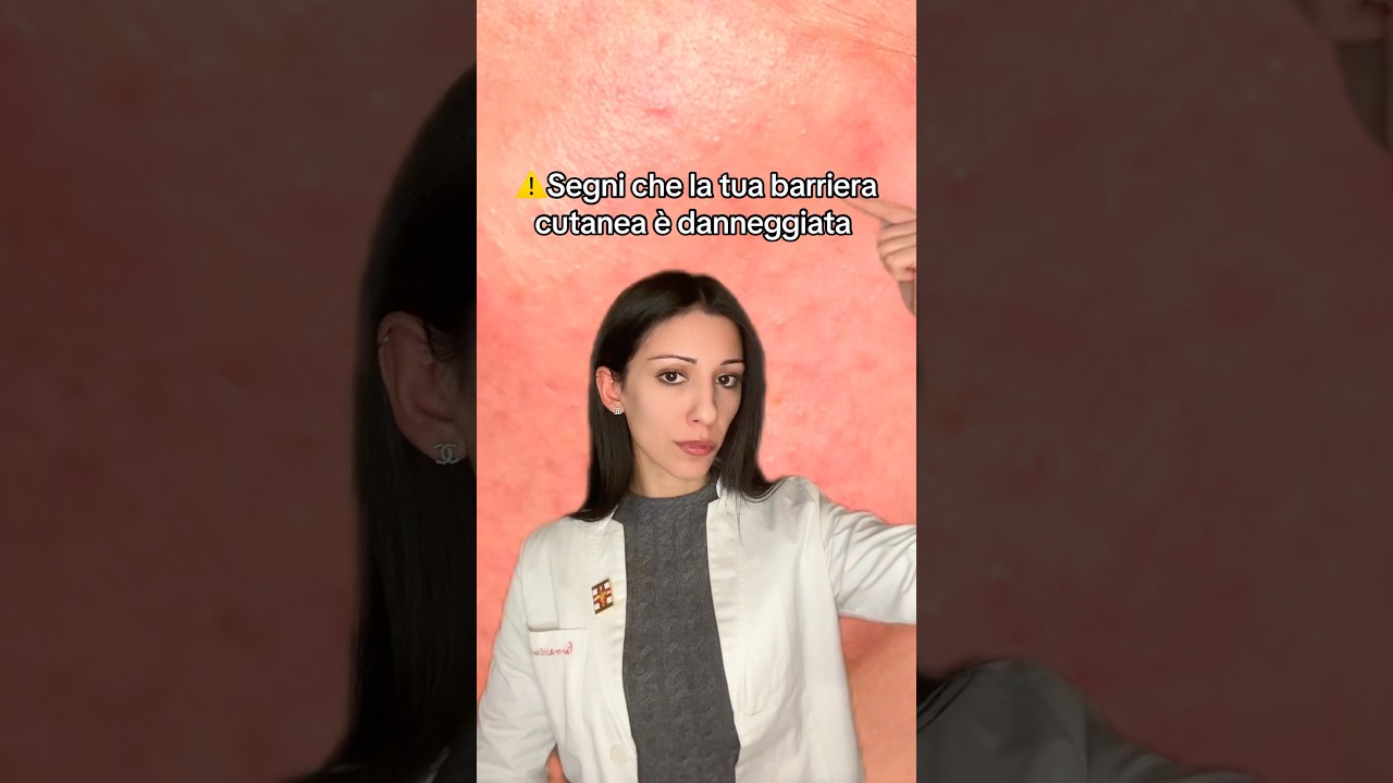 Barriera cutanea danneggiata ❗️