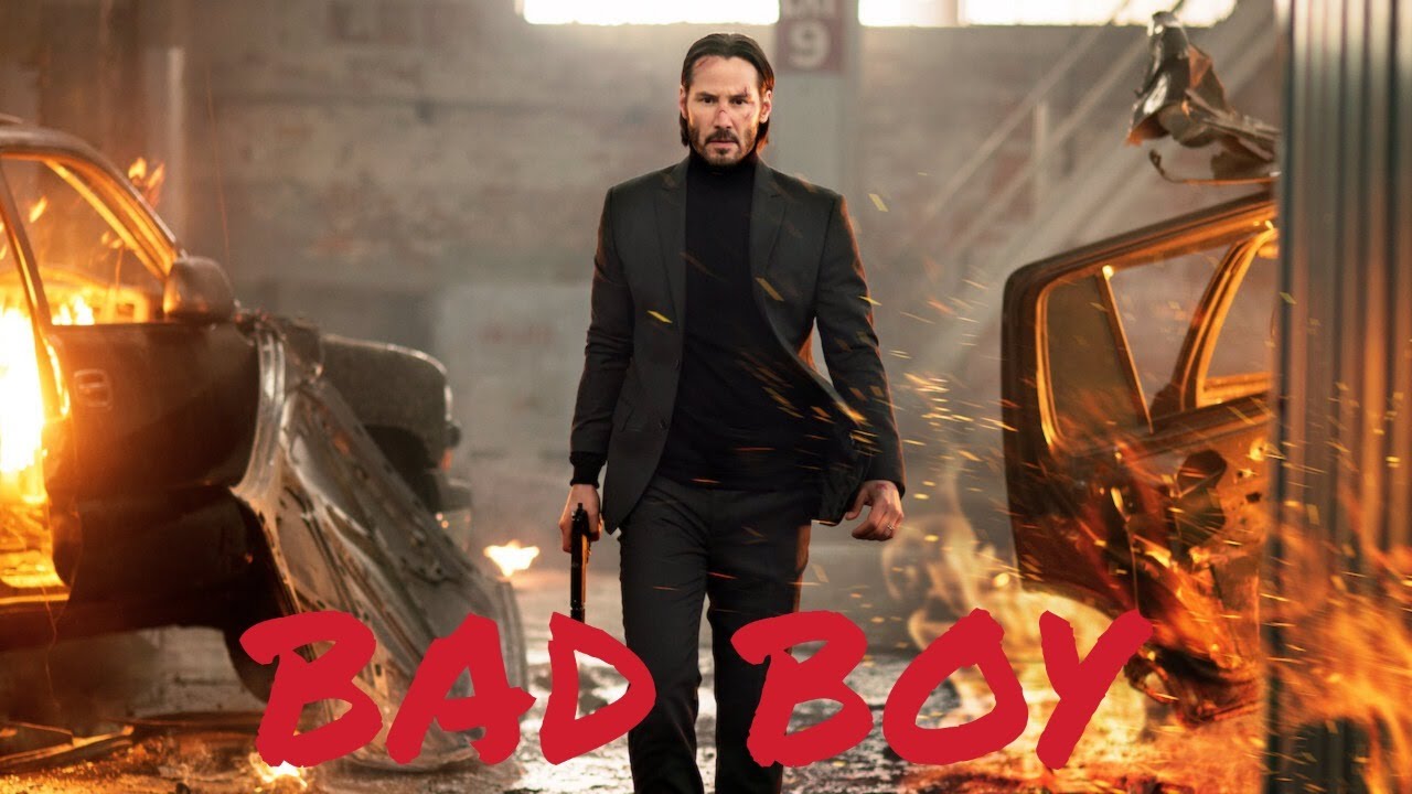 Keanu Reeves ft.Bad boy || 🔥John wick 🔥| BABA YAGA||Uniqueway1