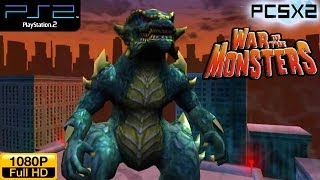 WAR OF THE MONSTERS#1: PRIMEIRA VEZ - PS2 