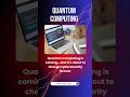 Quantum Computers Could Break Today’s Encryption #shortsfeed