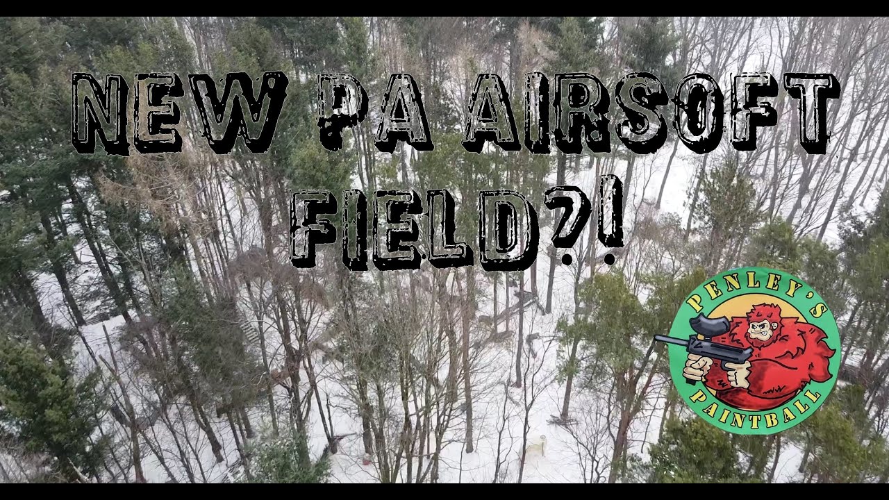 NEW PA AIRSOFT FIELD?! Penley's Paintball Feb 2025 CUSTOM URGI
