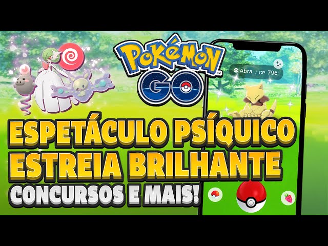 Evento Espetáculo Psíquico 2023 no Pokémon GO