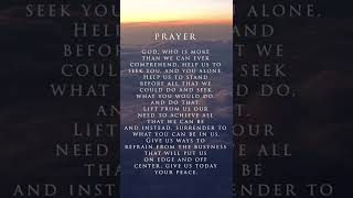Prayer For Anxiety