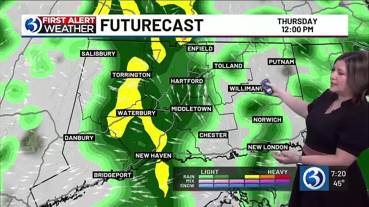 FORECAST: Impactful rain prompts a First Alert Weather Day - YouTube