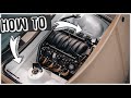 HOW TO SHAVE AN ENGINE BAY!!