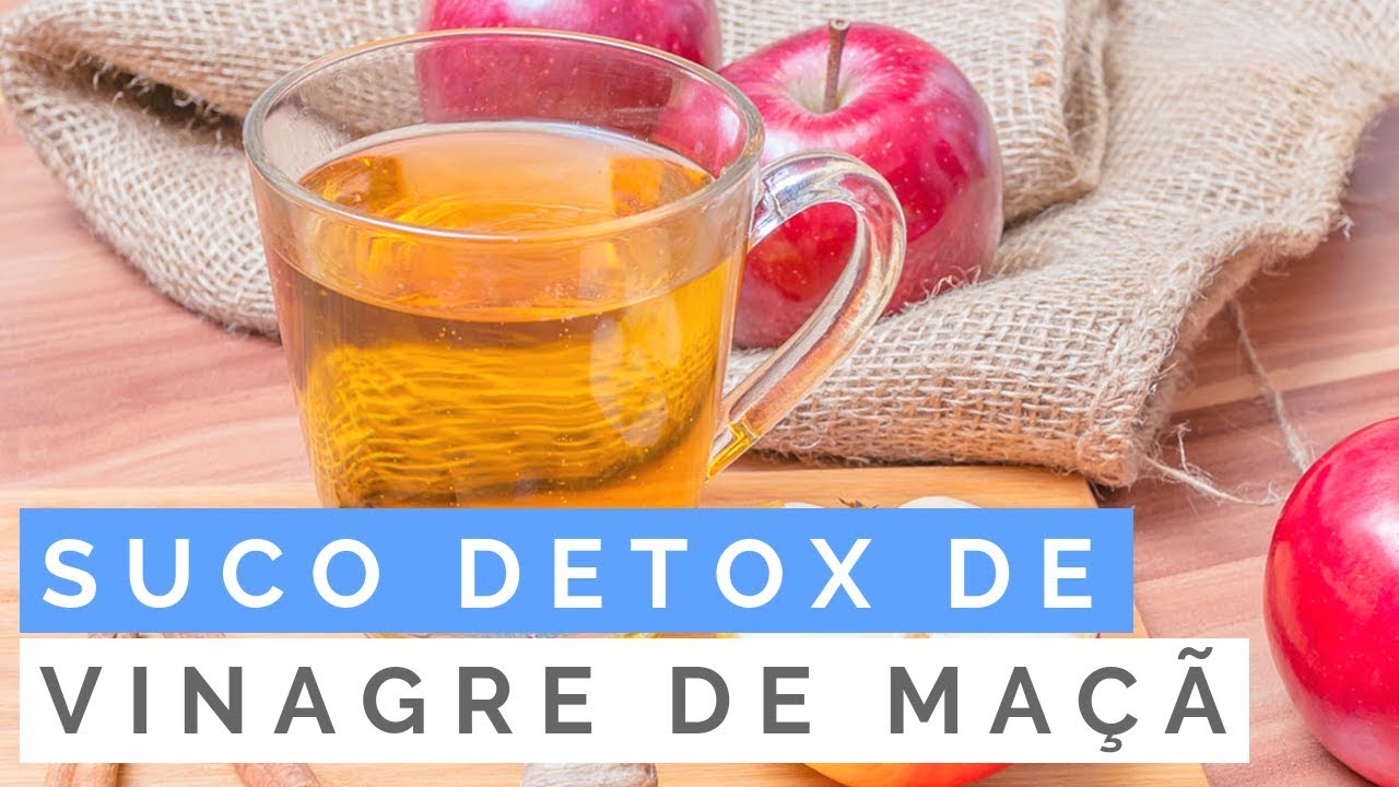 Receita de Suco Detox de VINAGRE DE MAÇÃ com Mel e Limão Para Emagrecer ...