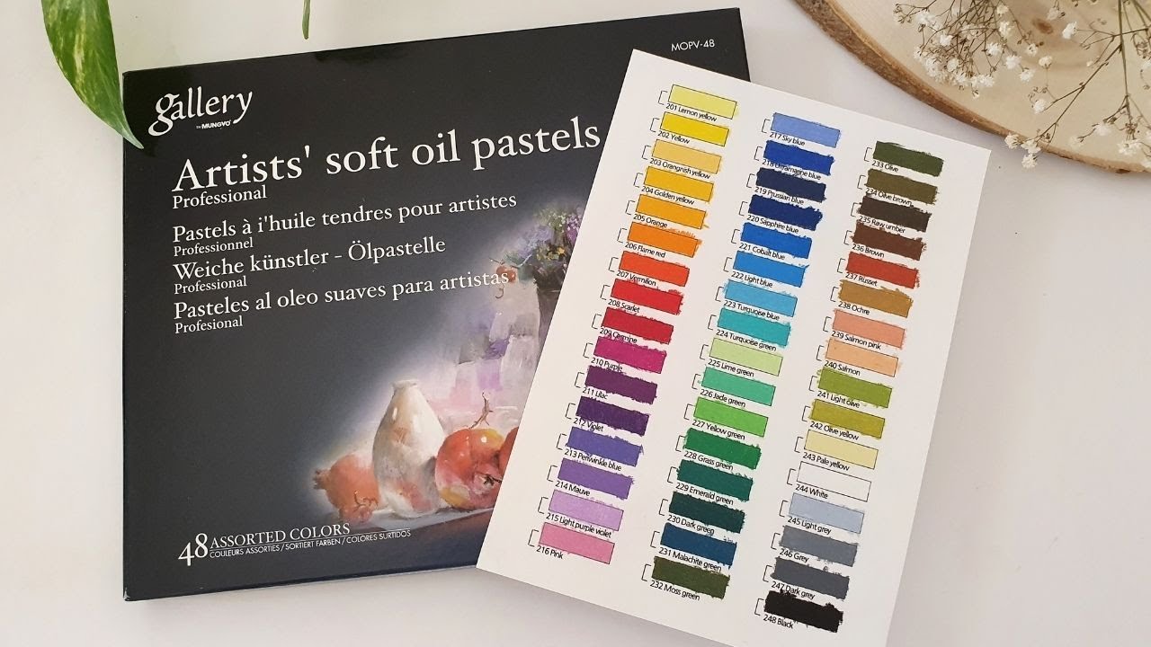 Reviewing The Mungyo Gallery Oil Pastels