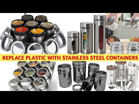 Stainless Steel Container Sets for Kitchen|Stainless Steel Storage Containers in Amazon