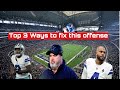 Top 3 ways the Cowboys can improve offensively
