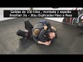 Salidas de 100 kilos  montada y espalda brazilian jiu  jitsu explicadas paso a paso bjj