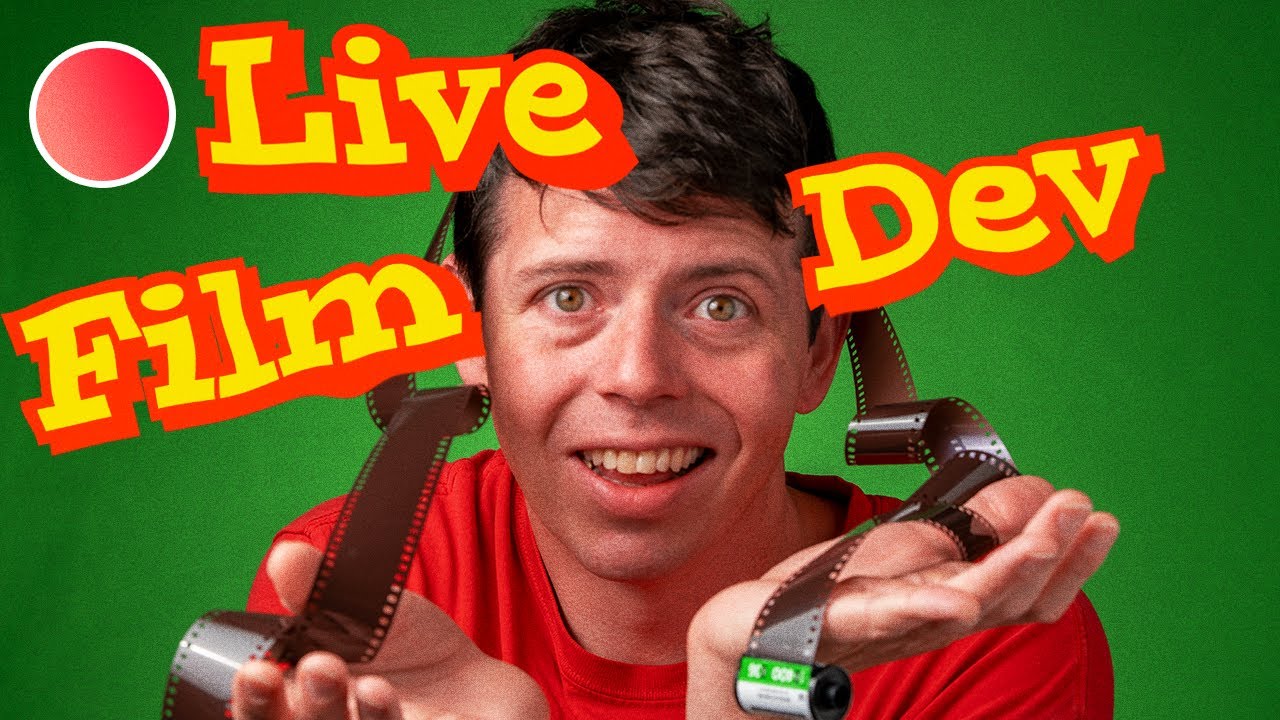 LIVE Developing 35mm Color Film & Mixing Chems ( Cinestill )