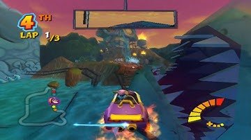 Crash Tag Team Racing Mystery Island Grand Prix and Random Races