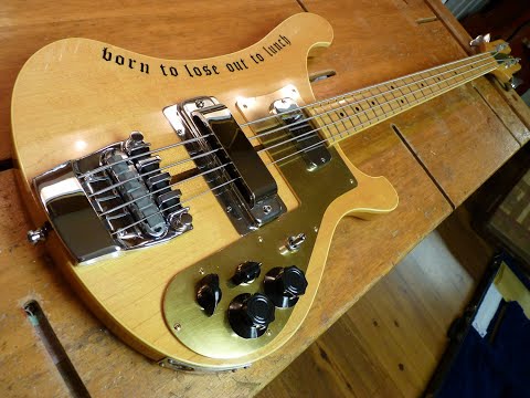 Rickenbastard -Lemmy Kilmister bass replica