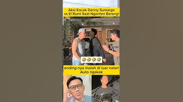 Bareng El Rumi, Denny Sumargo Malah Bikin Ending Ngakak! #shortvideo  #elrumi #denysumargo #densu