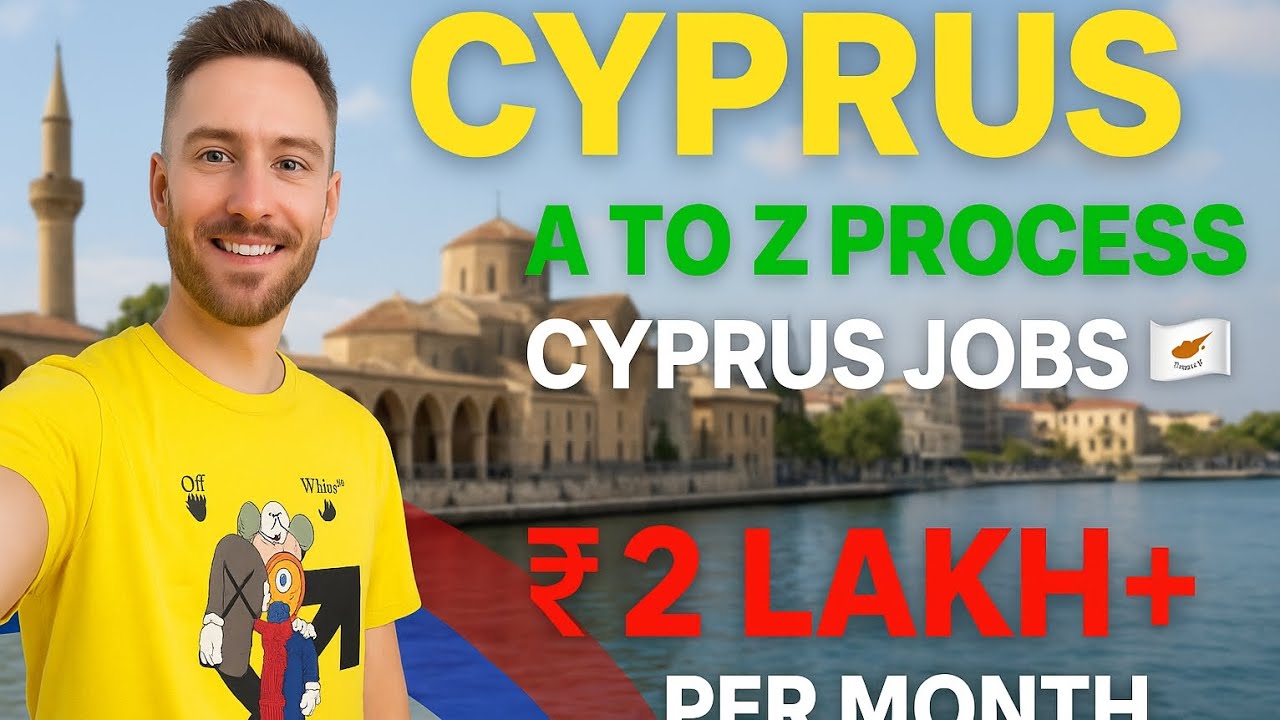 🇨🇾 Cyprus Job & Work Visa 2025 | 2000€ Salary? Full A to Z Guide in Hindi | Cyprus Jobs for Indians