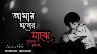 Moner Majhe Tui Chara Keu Nai | মনের মাঝে তুই ছাড়া কেউ নাই | Samz Vai | Slowed+Reverb | Lyrics song