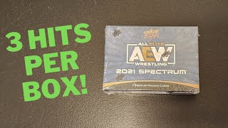 2021 AEW Spectrum Hobby Box! Premium Wrestling Cards!
