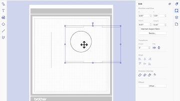 Brother scan n cut tutorials Interactive magic eye shutter card