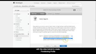 How-To create ios provisioning profile