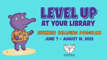 Summer Reading Program 2025: Level Up at Your Library