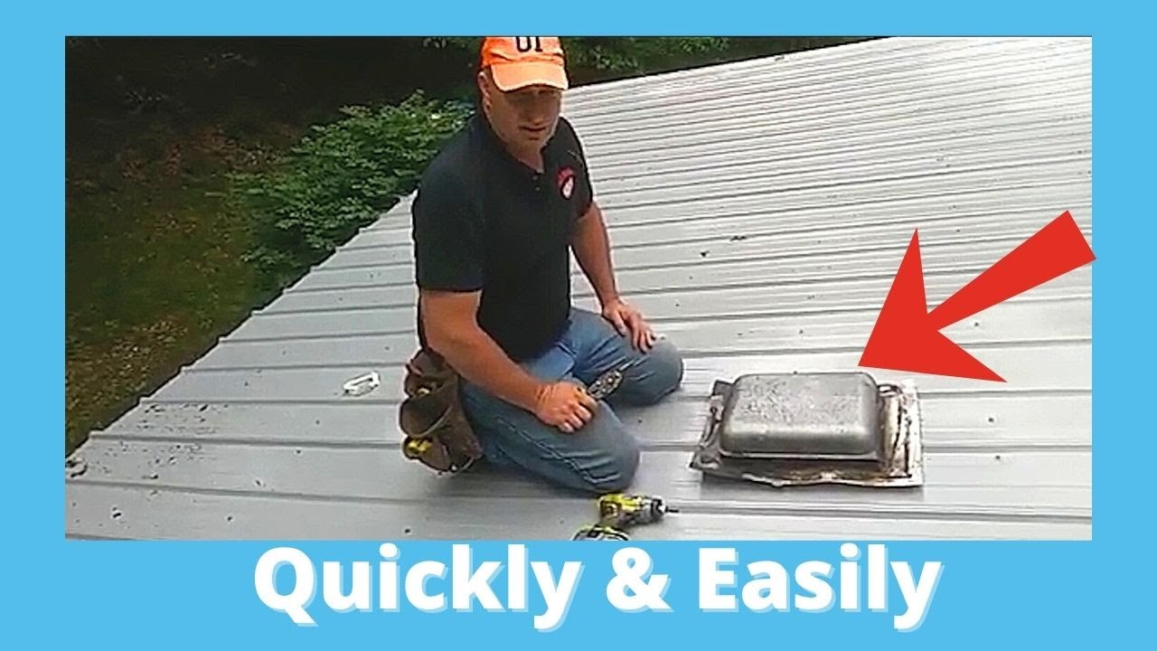 Installing Roof Vent YouTube