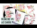 Slimline vs. A2 Cardmaking | Altenew & Pinkfresh Celebrate Collab