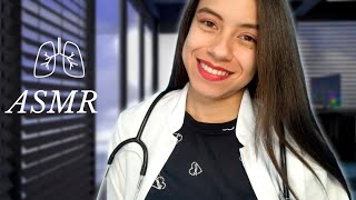 ASMR ROLEPLAY MÉDICA PNEUMOLOGISTA • Voz Suave, Teclado, Sussurros