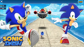 Sonic Dash - Gameplay Walkthrough Part 1 - Sonic (iOS, Android)