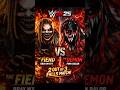 THE FIEND 🆚 THE DEMON 😈2 OUT OF 3 FALLS MATCH 💀| WWE2K25 #wwe#wwe2k25 #wweindia #thefiend #finnbalor