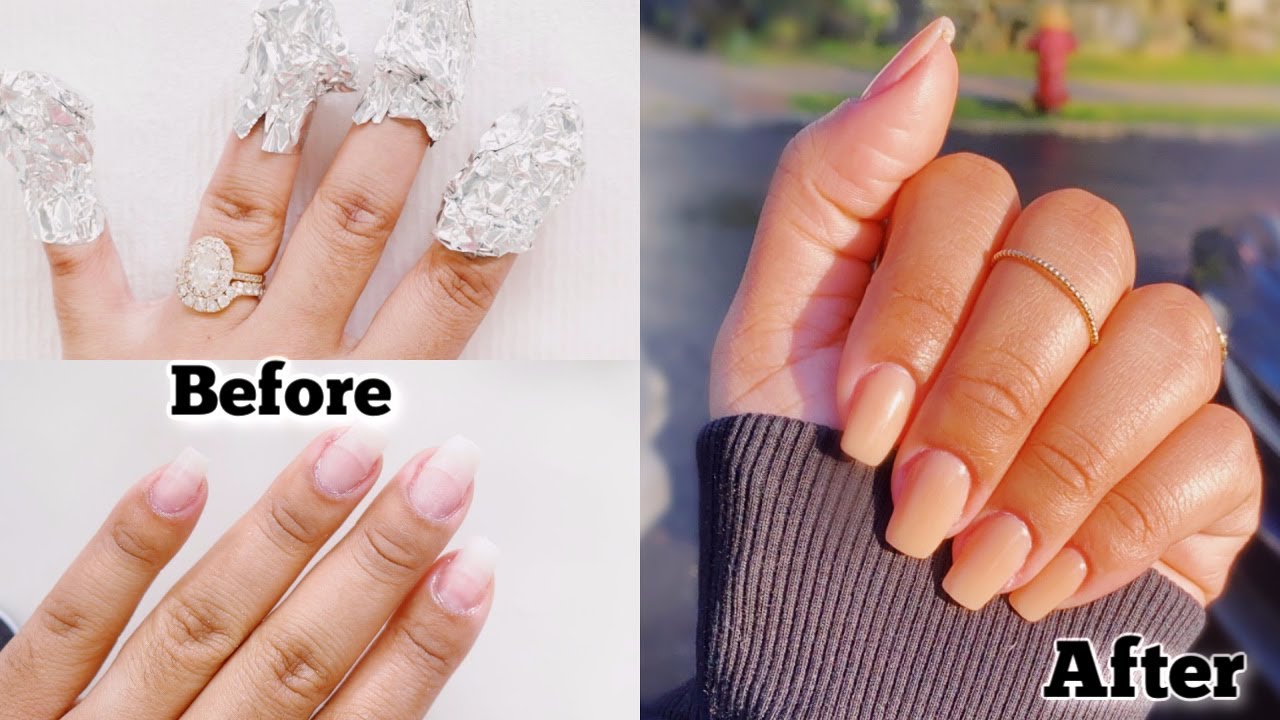 DIY At Home Dip Powder Manicure for Beginners & Dip Powder Nail Removal - YouTube