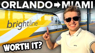 Orlando-Miami Brightline OPENING DAY Round Trip REVIEW!