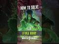 MK1 HOW TO SOLVE INVASION KLUE: BTURAL HBDIRY