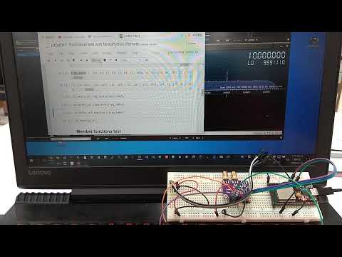 Si5351 Switching Frequency, using ESP32 and MicroPython