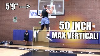 50 Inch Max Vertical!! 5'9