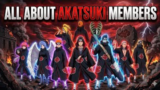 Detailed 🔥 All Akatsuki Members Explained: Their Dark Stories & Powers 🔥 Details
