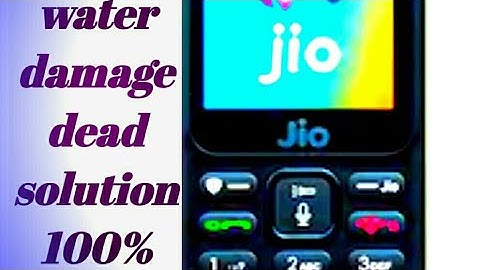 Jio phone f90m water damage dead solution🔥